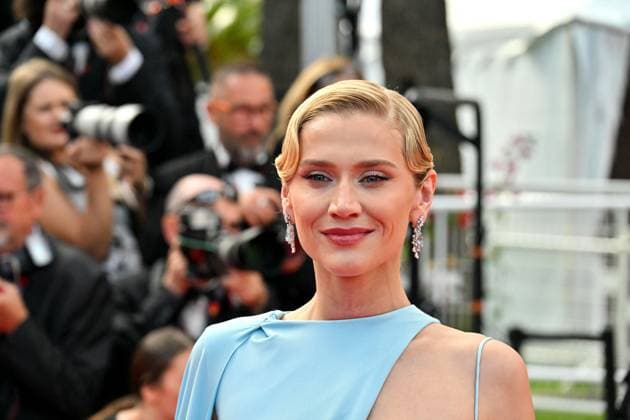 Cannes, 77th Cannes Film Festival 2024, red carpet of the film La Plus PrÃ cieuse Des Marchandises (The Most Precious Of Cargoes) Cannes, 77th Cannes Film Festival 2024, red carpet of the film La Plus PrÃ cieuse Des Marchandises (The Most Precious Of Cargoes) In the photo: Celina Locks Cannes France  Copyright: xIPA ABACAx