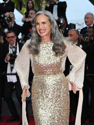 ** Cannes, 77th Cannes Film Festival 2024, Eleventh Evening. Red carpet film The Most Precious of Cargoes 77th Cannes Film Festival 2024, Eleventh Evening. Red carpet film The Most Precious of Cargoes . In the photo: Andie MacDowell Cannes France  Copyright: xIPA ABACAx