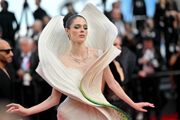 Entertainment Bilder des Tages Cannes 2024 Premiere The Most Precious Of Cargoes Coco Rocha at the premiere of the movie The Most Precious Of Cargoes during the 77th Cannes Film Festival in Cannes, France on May 24, 2024. Photo by Julien Reynaud APS-Medias ABACAPRESS.COM Cannes France  Copyright: xReynaudxJulien APS-Medias ABACAx