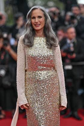 Cannes 2024 Premiere The Most Precious Of Cargoes Andie MacDowell at the premiere of the movie The Most Precious Of Cargoes during the 77th Cannes Film Festival in Cannes, France on May 24, 2024. Photo by Julien Reynaud APS-Medias ABACAPRESS.COM Cannes France  Copyright: xReynaudxJulien APS-Medias ABACAx