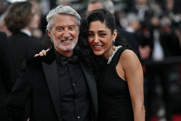 Cannes 2024 Premiere The Most Precious Of Cargoes Antoine de Caunes, Golshifteh Farahani at the premiere of the movie The Most Precious Of Cargoes during the 77th Cannes Film Festival in Cannes, France on May 24, 2024. Photo by Julien Reynaud APS-Medias ABACAPRESS.COM Cannes France  Copyright: xReynaudxJulien APS-Medias ABACAx