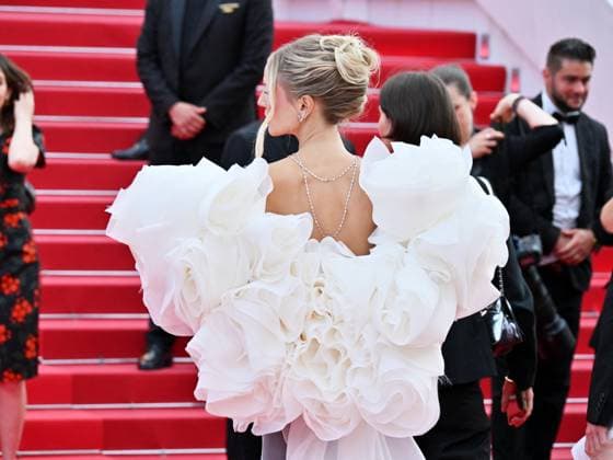 - 77th Cannes Film Festival 2024, Eleventh Evening. Red carpet film The Most Precious of Cargoes . In the photo: Leonie Hanne Cannes France  Copyright: xIPA ABACAx
