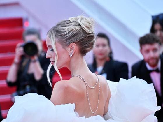 - 77th Cannes Film Festival 2024, Eleventh Evening. Red carpet film The Most Precious of Cargoes . In the photo: Leonie Hanne Cannes France  Copyright: xIPA ABACAx