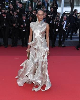 Cannes, 77th Cannes Film Festival 2024, Red carpet film The Most Precious of Cargoes In the photo: Tais Araujo  Copyright: xAlbertoxTerenghix xipa-agency.nex xPoolxPhotoxEventsx03x IPA_Agency_IPA46499594
