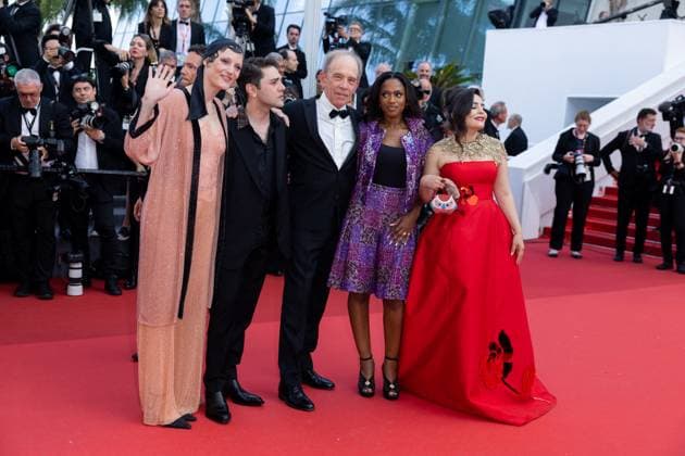 B MontÃ e des marches du film Â La plus prÃ cieuse des marchandises Â lors du 77eme Festival International du Film de Cannes Vicky Krieps, Xavier Dolan, Todd McCarthy, MaÃ¯mouna DoucourÃ , Asmae El Moudir Jury Un certain regard MontÃ e des marches du film Â La plus prÃ cieuse des marchandises Â lors du 77eme Festival International du Film de Cannes, au Palais des Festivals Ã Cannes On may 24th 2024 Olivier Borde Bestimage Red carpet of the movie Â The most precious of cargoes Â during the 77th Cannes International Film Festival at the Palais des Festivals in Cannes, France On may 24th 2024 Cannes France  Copyright: xOLIVIERxBORDEx xBESTIMAGExOLIVIERxBORDEx xBESTIMAGEx