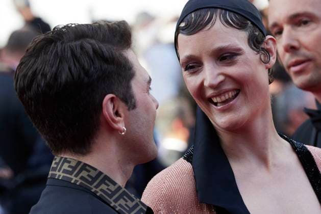 M MontÃ e des marches du film Â La plus prÃ cieuse des marchandises Â lors du 77eme Festival International du Film de Cannes Xavier Dolan, Vicky Krieps MontÃ e des marches du film Â La plus prÃ cieuse des marchandises Â lors du 77eme Festival International du Film de Cannes, au Palais des Festivals Ã Cannes On may 24th 2024 Jacovides Moreau Bestimage Red carpet of the movie Â The most precious of cargoes Â during the 77th Cannes International Film Festival at the Palais des Festivals in Cannes, France On may 24th 2024 Cannes France  Copyright: xJACOVIDES-MOREAUx xBESTIMAGExJACOVIDES-MOREAUx xBESTIMAGEx