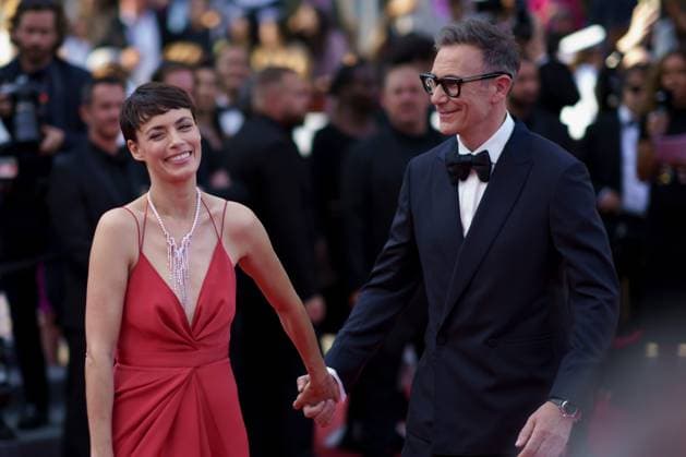 Cannes, France 24th May, 2024 Berenice Bejo and Michel Hazanavicius attends La Plus PrÃ cieuse des Marchandise The Most Precious of Cargoes Screening red carpet at the 77th annual Cannes Film Festival at Palais des Festivals on May 24, 2024 in Cannes, France CINEMA 77eme Festival de Cannes Red Carpet du film La Plus PrÃ cieuse des Marchandise The Most Precious of Cargoes 24 05 2024 NorbertScanella Panoramic 