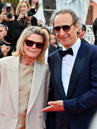 77th Cannes Film Festival 2024, Eleventh Evening. The Beauty 77th Cannes Film Festival 2024, Eleventh Evening. Red carpet film The Most Precious of Cargoes. In the photo: Dominique Lemonnier, Alexandre Desplat Cannes France  Copyright: xIPA ABACAx