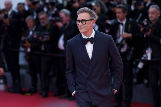 Cannes, France 24th May, 2024 Michel Hazanavicius attends La Plus PrÃ cieuse des Marchandise The Most Precious of Cargoes Screening red carpet at the 77th annual Cannes Film Festival at Palais des Festivals on May 24, 2024 in Cannes, France CINEMA 77eme Festival de Cannes Red Carpet du film La Plus PrÃ cieuse des Marchandise The Most Precious of Cargoes 24 05 2024 NorbertScanella Panoramic 