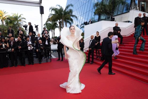 Cannes - The Most Precious of Cargoes Red Carpet Coco Rocha attends the La Plus Precieuse Des Marchandises (The Most Precious Of Cargoes) Red Carpet at the 77th annual Cannes Film Festival at Palais des Festivals on May 24, 2024 in Cannes, France Photo by ShootPix ABACAPRESS.COM Cannes France  Copyright: xShootPix ABACAx