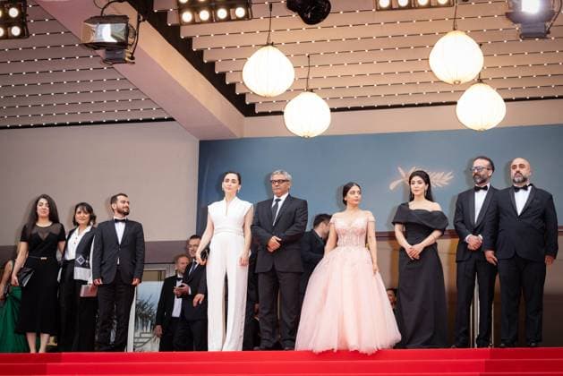 Cannes - The Most Precious of Cargoes Red Carpet Mahsa Rostami, Soheila Golestani, Mohammad Rasoulof and the cast and crew attends the The Seed Of The Sacred Fig Red Carpet at the 77th annual Cannes Film Festival at Palais des Festivals on May 24, 2024 in Cannes, France. Photo by ShootPix ABACAPRESS.COM Cannes France  Copyright: xShootPix ABACAx
