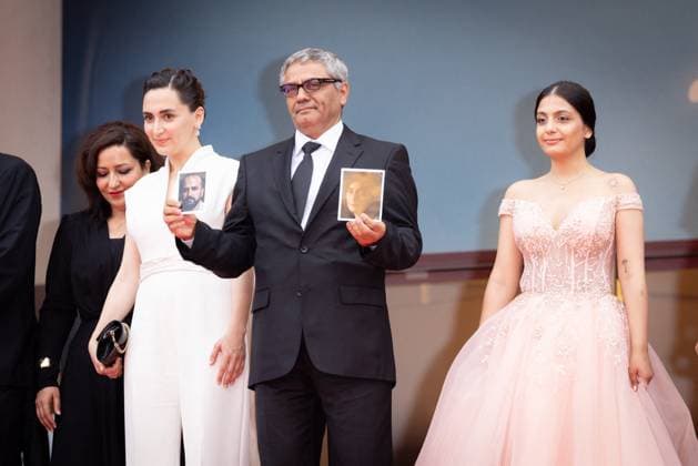 Cannes - The Most Precious of Cargoes Red Carpet Mahsa Rostami, Soheila Golestani, Mohammad Rasoulof and the cast and crew attends the The Seed Of The Sacred Fig Red Carpet at the 77th annual Cannes Film Festival at Palais des Festivals on May 24, 2024 in Cannes, France. Photo by ShootPix ABACAPRESS.COM Cannes France  Copyright: xShootPix ABACAx
