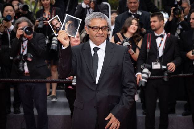 Cannes - The Most Precious of Cargoes Red Carpet Mohammad Rasoulof attends the The Seed Of The Sacred Fig Red Carpet at the 77th annual Cannes Film Festival at Palais des Festivals on May 24, 2024 in Cannes, France. Photo by ShootPix ABACAPRESS.COM Cannes France  Copyright: xShootPix ABACAx