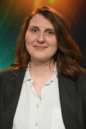 Editor Yana Höhnerbach, winner of Best Editing Documentary Screen for Three Women - A War at the 34 German Camera Award ceremony