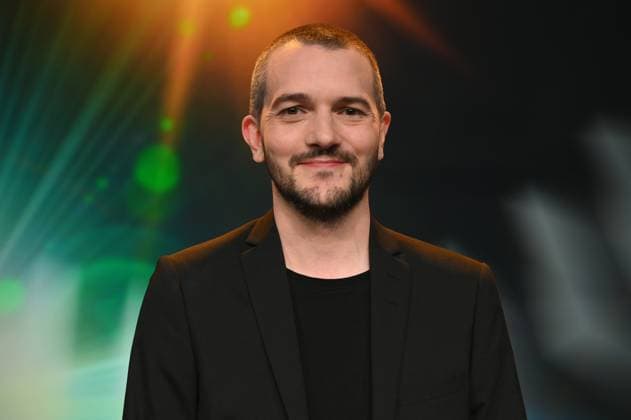 Editor Philipp Straetker, winner of the Young Talent Award for editing the series pilot Gastrogötter at the 34 German Camera Award ceremony