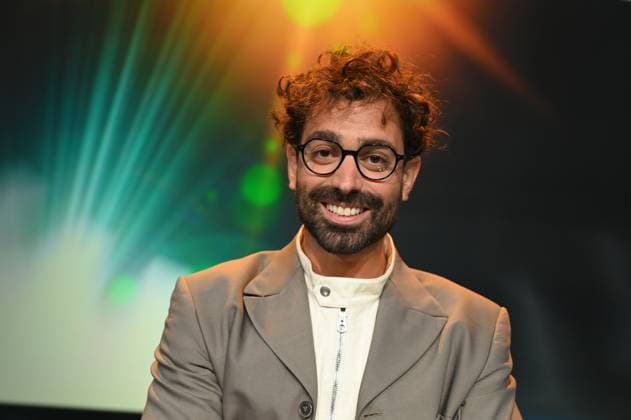 Cinematographer Christopher Aoun, winner of Best Cinematography Fiction Screen for the film series ZEIT Verbrechen - Deine Brüder at the 34 German Cinematography Award ceremony
