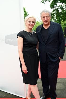 Director Markus Imboden and actress Martina Gedeck attend the award ceremony 34 German Camera Award