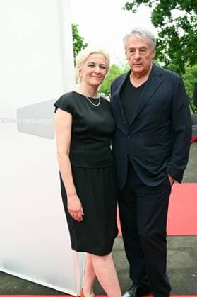 Director Markus Imboden and actress Martina Gedeck attend the award ceremony 34 German Camera Award