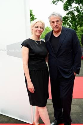 Director Markus Imboden and actress Martina Gedeck attend the award ceremony 34 German Camera Award