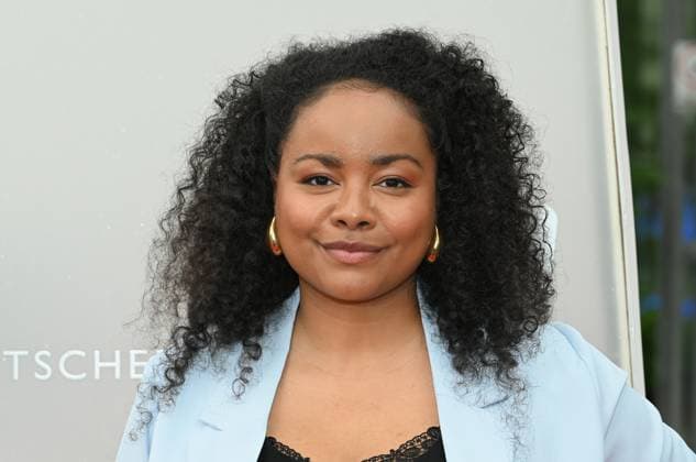 Actress Catherine Chikosi comes to the award ceremony 34 German Camera Award