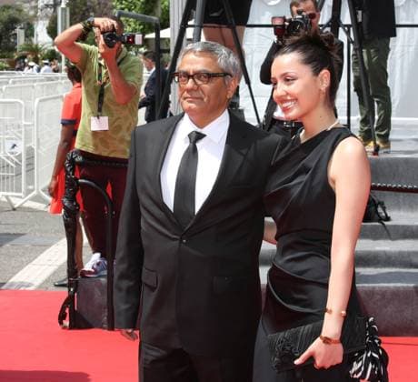 77eme Festival International du Film de Cannes Marches du film The Seed of the Sacred Fig 77th Cannes Film Festival Red carpet of the film The seed of the sacred fig Mohammad Rasoulof and his daughter 305499 2024 05 24 Cannes France  Copyright: xIsabellexVautierx xStarfacex STAR_305499_028