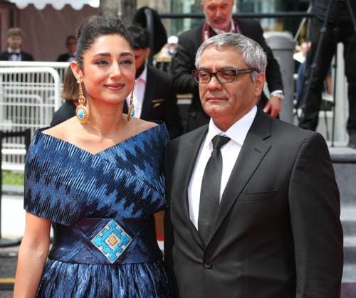77eme Festival International du Film de Cannes Marches du film The Seed of the Sacred Fig 77th Cannes Film Festival Red carpet of the film The seed of the sacred fig Golshifteh Farahani and Mohammad Rasoulof 305499 2024 05 24 Cannes France  Copyright: xIsabellexVautierx xStarfacex STAR_305499_033
