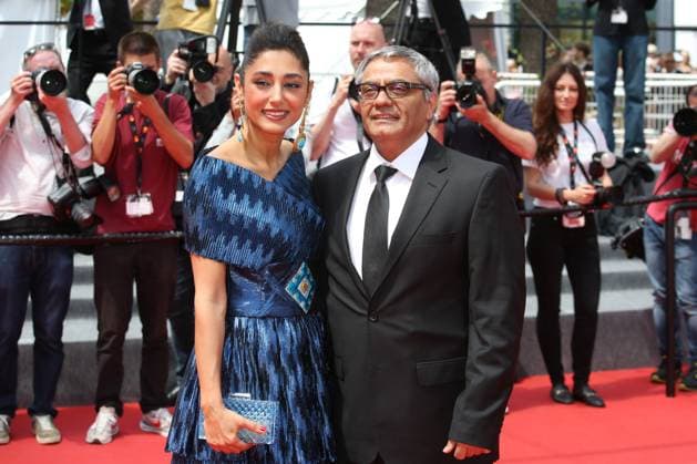 77eme Festival International du Film de Cannes Marches du film The Seed of the Sacred Fig 77th Cannes Film Festival Red carpet of the film The seed of the sacred fig Golshifteh Farahani and Mohammad Rasoulof 305499 2024 05 24 Cannes France  Copyright: xIsabellexVautierx xStarfacex STAR_305499_038