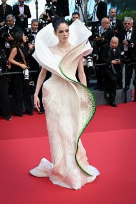 77eme Festival International du Film de Cannes Montee des marches du film La plus precieuse des marchandises Festival de Cannes 2024 77e Ã dition montee La plus precieuse des marchandises Coco Rocha 305502 2024 05 24  Copyright: xLionelxGuericolas MPPx STAR_305502_027