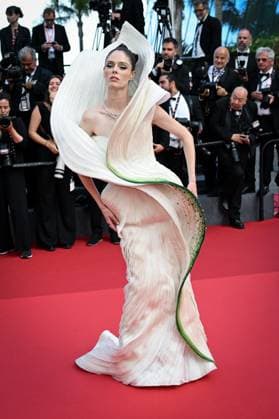 77eme Festival International du Film de Cannes Montee des marches du film La plus precieuse des marchandises Festival de Cannes 2024 77e Ã dition montee La plus precieuse des marchandises Coco Rocha 305502 2024 05 24  Copyright: xLionelxGuericolas MPPx STAR_305502_028