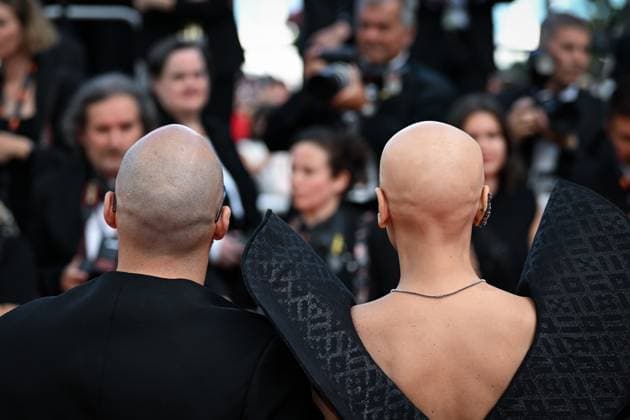 77eme Festival International du Film de Cannes Montee des marches du film La plus precieuse des marchandises Festival de Cannes 2024 77e Ã dition montee La plus precieuse des marchandises 305502 2024 05 24  Copyright: xLionelxGuericolas MPPx STAR_305502_034