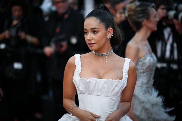 77eme Festival International du Film de Cannes Montee des marches du film La plus precieuse des marchandises Festival de Cannes 2024 77e Ã dition montee La plus precieuse des marchandises LÃ na Mahfouf 305502 2024 05 24  Copyright: xLionelxGuericolas MPPx STAR_305502_036