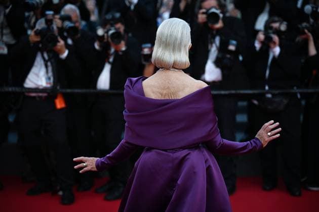 77eme Festival International du Film de Cannes Montee des marches du film La plus precieuse des marchandises Festival de Cannes 2024 77e Ã dition montee La plus precieuse des marchandises Helen Mirren 305502 2024 05 24  Copyright: xLionelxGuericolas MPPx STAR_305502_062