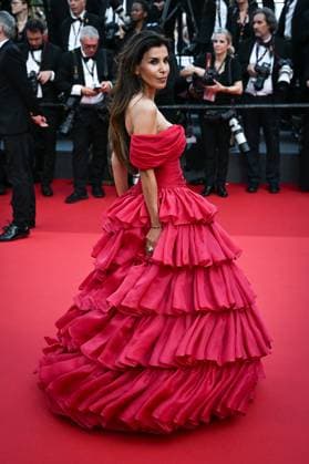 77eme Festival International du Film de Cannes Montee des marches du film La plus precieuse des marchandises Festival de Cannes 2024 77e Ã dition montee La plus precieuse des marchandises Reem Kherici 305502 2024 05 24  Copyright: xLionelxGuericolas MPPx STAR_305502_070
