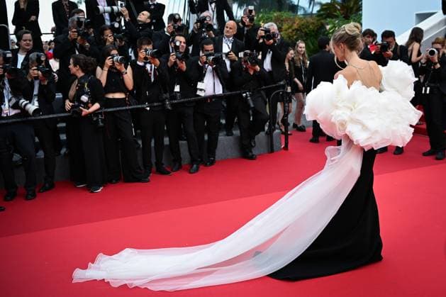 77eme Festival International du Film de Cannes Montee des marches du film La plus precieuse des marchandises Festival de Cannes 2024 77e Ã dition montee La plus precieuse des marchandises Leonie Hanne 305502 2024 05 24  Copyright: xLionelxGuericolas MPPx STAR_305502_079