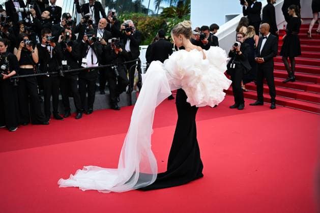 77eme Festival International du Film de Cannes Montee des marches du film La plus precieuse des marchandises Festival de Cannes 2024 77e Ã dition montee La plus precieuse des marchandises Leonie Hanne 305502 2024 05 24  Copyright: xLionelxGuericolas MPPx STAR_305502_080