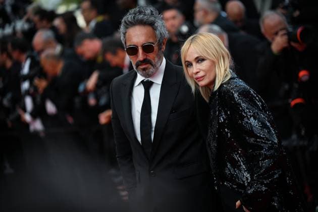 77eme Festival International du Film de Cannes Montee des marches du film La plus precieuse des marchandises Festival de Cannes 2024 77e Ã dition montee La plus precieuse des marchandises Emmanuelle Beart 305502 2024 05 24  Copyright: xLionelxGuericolas MPPx STAR_305502_082
