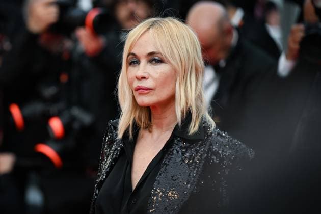 77eme Festival International du Film de Cannes Montee des marches du film La plus precieuse des marchandises Festival de Cannes 2024 77e Ã dition montee La plus precieuse des marchandises Emmanuelle Beart 305502 2024 05 24  Copyright: xLionelxGuericolas MPPx STAR_305502_086