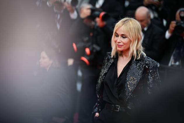77eme Festival International du Film de Cannes Montee des marches du film La plus precieuse des marchandises Festival de Cannes 2024 77e Ã dition montee La plus precieuse des marchandises Emmanuelle Beart 305502 2024 05 24  Copyright: xLionelxGuericolas MPPx STAR_305502_088