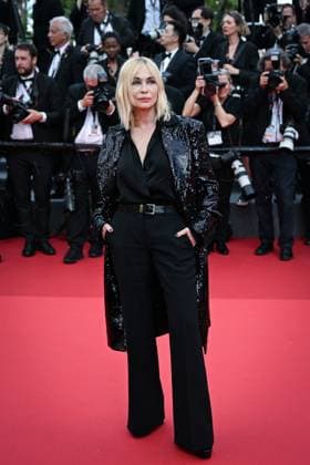 77eme Festival International du Film de Cannes Montee des marches du film La plus precieuse des marchandises Festival de Cannes 2024 77e Ã dition montee La plus precieuse des marchandises Emmanuelle Beart 305502 2024 05 24  Copyright: xLionelxGuericolas MPPx STAR_305502_100