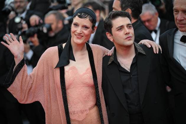 77eme Festival International du Film de Cannes Montee des marches du film La plus precieuse des marchandises Festival de Cannes 2024 77e Ã dition montee La plus precieuse des marchandises Vicky Krieps, Xavier Dolan 305502 2024 05 24  Copyright: xLionelxGuericolas MPPx STAR_305502_127