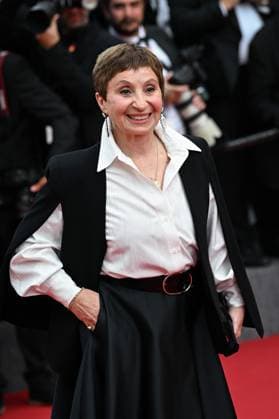 77eme Festival International du Film de Cannes Montee des marches du film La plus precieuse des marchandises Festival de Cannes 2024 77e Ã dition montee La plus precieuse des marchandises Ariane Ascaride 305502 2024 05 24  Copyright: xLionelxGuericolas MPPx STAR_305502_140