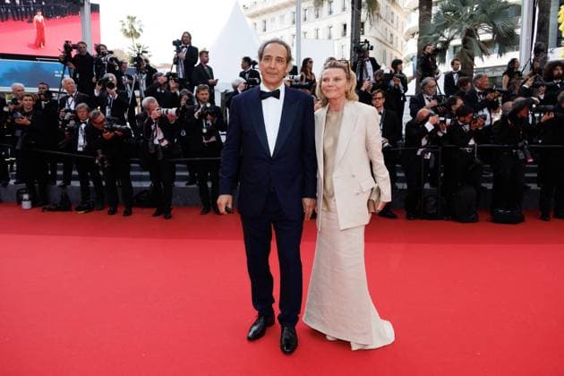 M MontÃ e des marches of the movie Â The most precious of cargoes Â during the 77th Cannes International Film Festival Alexandre Desplat and his wife Dominique Lemonnier MontÃ e des marches of the movie Â The most precious of cargoes Â during the 77th Cannes International Film Festival, au Palais des Festivals Ã Cannes On may 24th 2024 Jacovides Moreau Bestimage Red carpet of the movie Â The most precious of cargoes Â during the 77th Cannes International Film Festival at the Palais des Festivals in Cannes, France On may 24th 2024 Cannes France  Copyright: xJACOVIDES-MOREAUx xBESTIMAGExJACOVIDES-MOREAUx xBESTIMAGEx