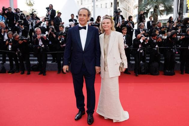 M MontÃ e des marches of the movie Â The most precious of cargoes Â during the 77th Cannes International Film Festival Alexandre Desplat and his wife Dominique Lemonnier MontÃ e des marches of the movie Â The most precious of cargoes Â during the 77th Cannes International Film Festival, au Palais des Festivals Ã Cannes On may 24th 2024 Jacovides Moreau Bestimage Red carpet of the movie Â The most precious of cargoes Â during the 77th Cannes International Film Festival at the Palais des Festivals in Cannes, France On may 24th 2024 Cannes France  Copyright: xJACOVIDES-MOREAUx xBESTIMAGExJACOVIDES-MOREAUx xBESTIMAGEx
