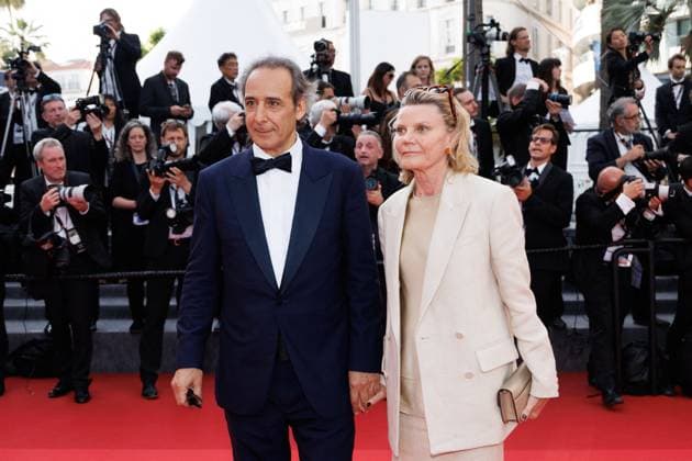 M MontÃ e des marches of the movie Â The most precious of cargoes Â during the 77th Cannes International Film Festival Alexandre Desplat and his wife Dominique Lemonnier MontÃ e des marches of the movie Â The most precious of cargoes Â during the 77th Cannes International Film Festival, au Palais des Festivals Ã Cannes On may 24th 2024 Jacovides Moreau Bestimage Red carpet of the movie Â The most precious of cargoes Â during the 77th Cannes International Film Festival at the Palais des Festivals in Cannes, France On may 24th 2024 Cannes France  Copyright: xJACOVIDES-MOREAUx xBESTIMAGExJACOVIDES-MOREAUx xBESTIMAGEx