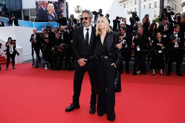 M MontÃ e des marches du film Â La plus prÃ cieuse des marchandises Â lors du 77eme Festival International du Film de Cannes FrÃ dÃ ric Chaudier et sa femme Emmanuelle BÃ art MontÃ e des marches du film Â La plus prÃ cieuse des marchandises Â lors du 77eme Festival International du Film de Cannes, au Palais des Festivals Ã Cannes On may 24th 2024 Jacovides Moreau Bestimage Red carpet of the movie Â The most precious of cargoes Â during the 77th Cannes International Film Festival at the Palais des Festivals in Cannes, France On may 24th 2024 Cannes France  Copyright: xJACOVIDES-MOREAUx xBESTIMAGExJACOVIDES-MOREAUx xBESTIMAGEx