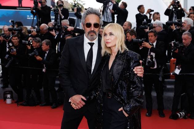 M MontÃ e des marches du film Â La plus prÃ cieuse des marchandises Â lors du 77eme Festival International du Film de Cannes FrÃ dÃ ric Chaudier et sa femme Emmanuelle BÃ art MontÃ e des marches du film Â La plus prÃ cieuse des marchandises Â lors du 77eme Festival International du Film de Cannes, au Palais des Festivals Ã Cannes On may 24th 2024 Jacovides Moreau Bestimage Red carpet of the movie Â The most precious of cargoes Â during the 77th Cannes International Film Festival at the Palais des Festivals in Cannes, France On may 24th 2024 Cannes France  Copyright: xJACOVIDES-MOREAUx xBESTIMAGExJACOVIDES-MOREAUx xBESTIMAGEx