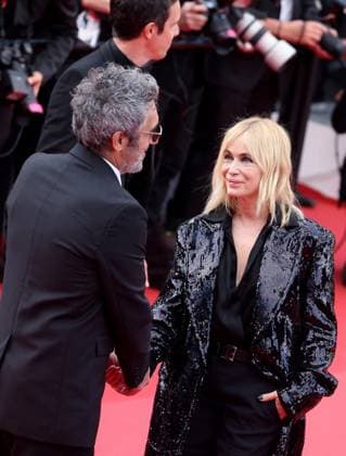 J MontÃ e des marches du film Â La plus prÃ cieuse des marchandises Â lors du 77eme Festival International du Film de Cannes FrÃ dÃ ric Chaudier et sa femme Emmanuelle BÃ art MontÃ e des marches du film Â La plus prÃ cieuse des marchandises Â lors du 77eme Festival International du Film de Cannes, au Palais des Festivals Ã Cannes On may 24th 2024 Jacovides Moreau Bestimage Red carpet of the movie Â The most precious of cargoes Â during the 77th Cannes International Film Festival at the Palais des Festivals in Cannes, France On may 24th 2024 Cannes France  Copyright: xJACOVIDES-MOREAUx xBESTIMAGExJACOVIDES-MOREAUx xBESTIMAGEx