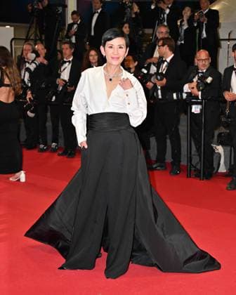 Cannes, 77th Cannes Film Festival 2024, red carpet film She s Got No Name In the photo: Sandra Ng  Copyright: xManuelexMangiarottix xipa-agencyx xPoolxPhotoxEventsx03x IPA_Agency_IPA46503146