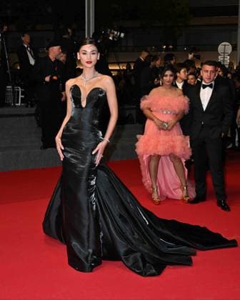 Cannes, 77th Cannes Film Festival 2024, red carpet film She s Got No Name In the photo: Pia Wurtzbach  Copyright: xManuelexMangiarottix xipa-agencyx xPoolxPhotoxEventsx03x IPA_Agency_IPA46503184