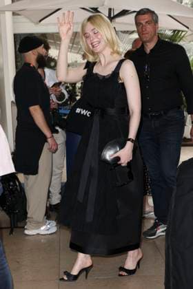 Cannes - Elle Fannning At The Martinez Elle Fanning is spotted at Hotel Martinez during the 77th Film Festival of Cannes, on May 24, 2024 in Cannes, France. Photo by Marco Piovanotto ABACAPRESS.COM Cannes France  Copyright: xPiovanottoxMarco ABACAx